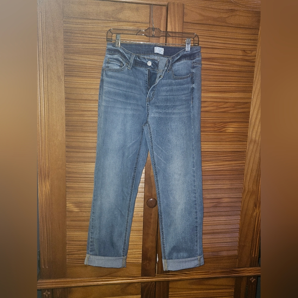 Time and True mid Waist, Classic Blue Women's Jeans